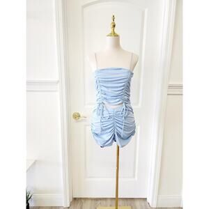 Adjustable Ruched Short Set